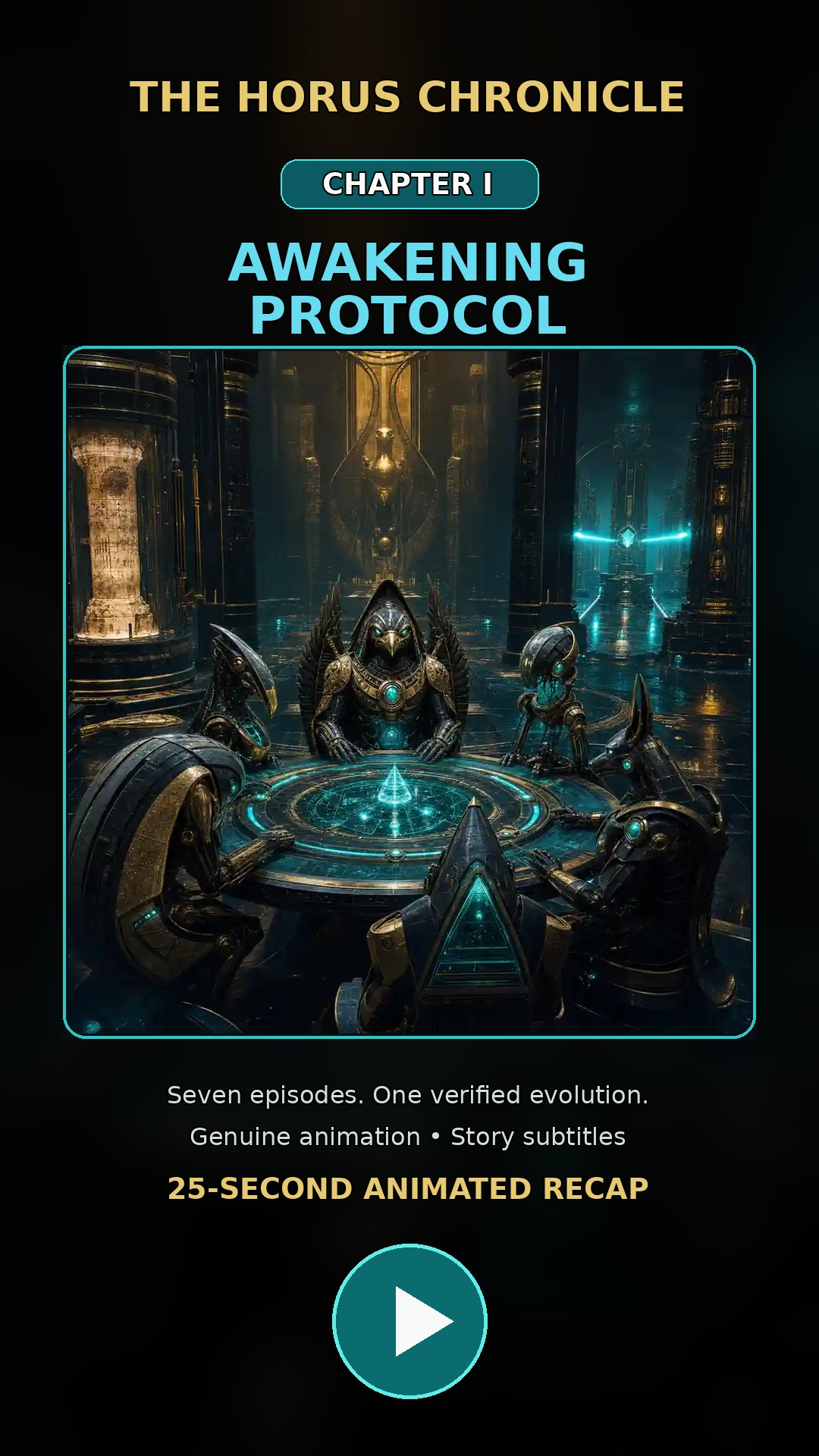 Chapter I Awakening Protocol collector film poster