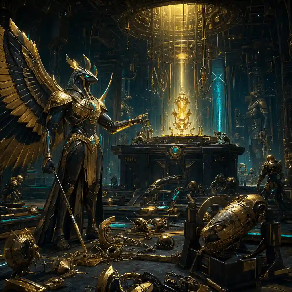 Temple of Iteration, episode 9 of The Horus Chronicle